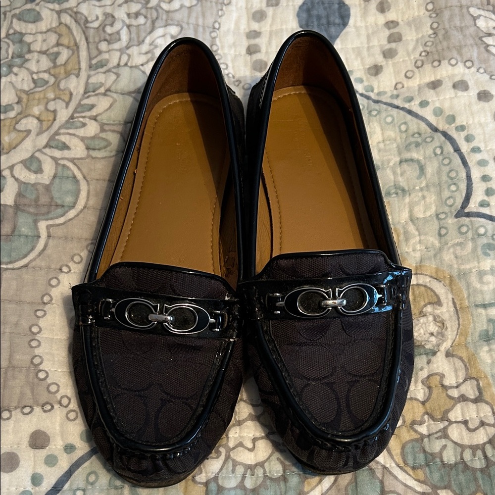 Black Coach Loafers